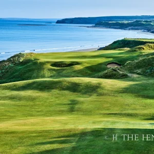 #17 is framed by a serene Irish Sea.